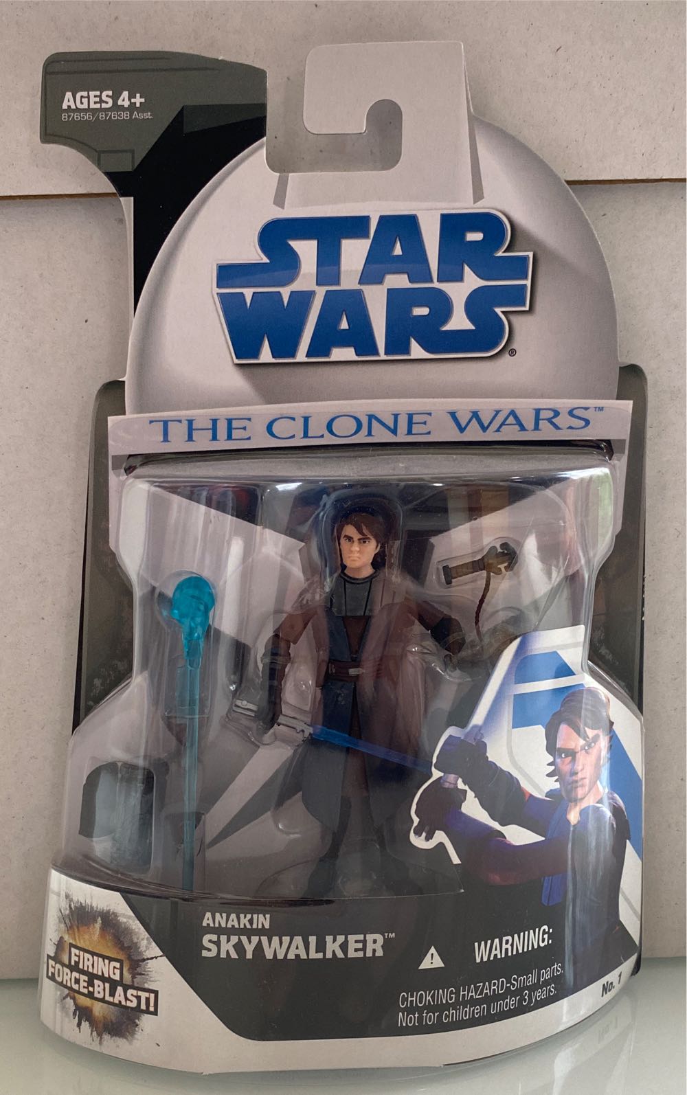 Anakin Skywalker - Hasbro (Legacy Collection 3.75” 2008- 2009: Clone Wars) action figure collectible [Barcode 653569325789] - Main Image 2