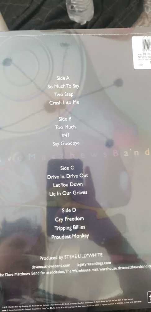 Dave Matthew’s Band - Crash  action figure collectible [Barcode 888751894013] - Main Image 2