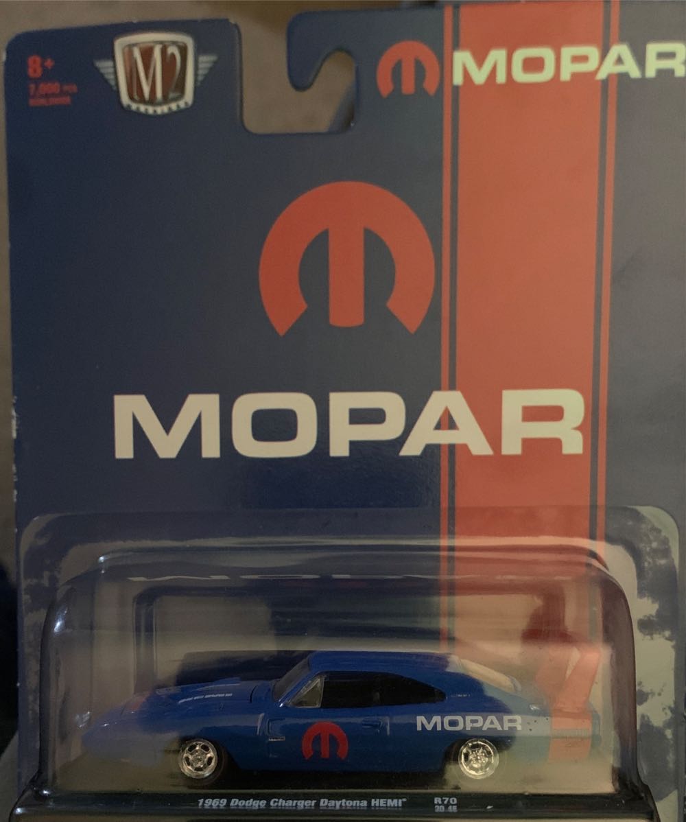 *M2* 1969 Dodge Charger Daytona Hemi  action figure collectible [Barcode 811469017016] - Main Image 1
