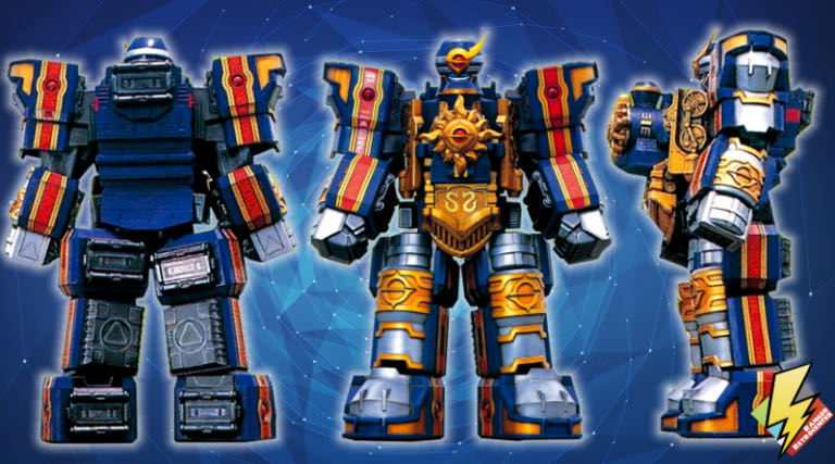 Power Rangers Mystic Force Dx Solar Streak Megazord - Bandai (Power Rangers Mystic Force) action figure collectible - Main Image 3