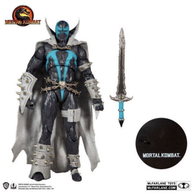 Mortal KombatSpawn (Lord Covenant Skin) - McFarlane Toys (Mortal Kombat 11 Wave 4) action figure collectible [Barcode 787926110418] - Main Image 3