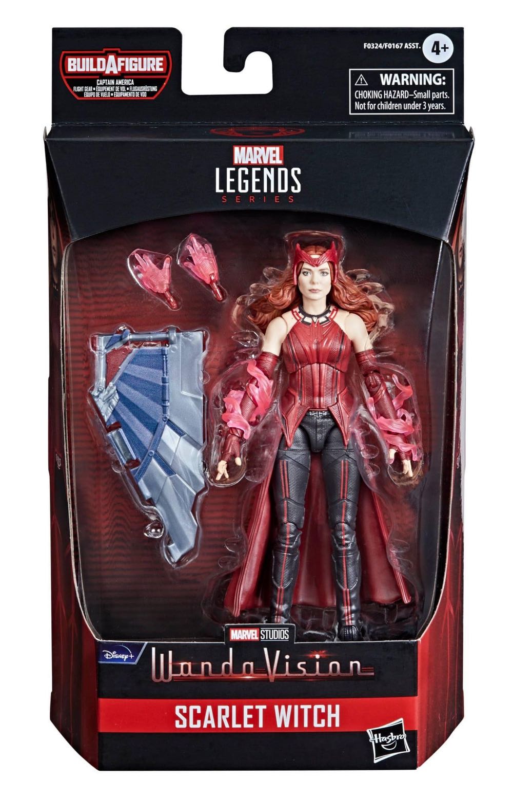 Marvel Legends - (MCU) Scarlet Witch - Hasbro (WandaVision (D+)) action figure collectible [Barcode 5010993791132] - Main Image 2