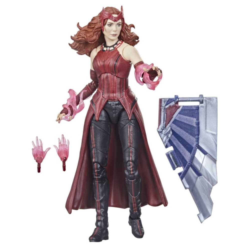 Marvel Legends - (MCU) Scarlet Witch - Hasbro (WandaVision (D+)) action figure collectible [Barcode 5010993791132] - Main Image 4