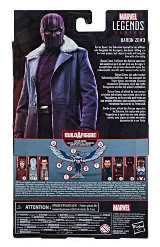 Marvel Legends (Falcon & Winter Solider) Baron Zemo - Marvel Legends (MCU (Avengers - Captain America)) action figure collectible [Barcode 5010993791125] - Main Image 2