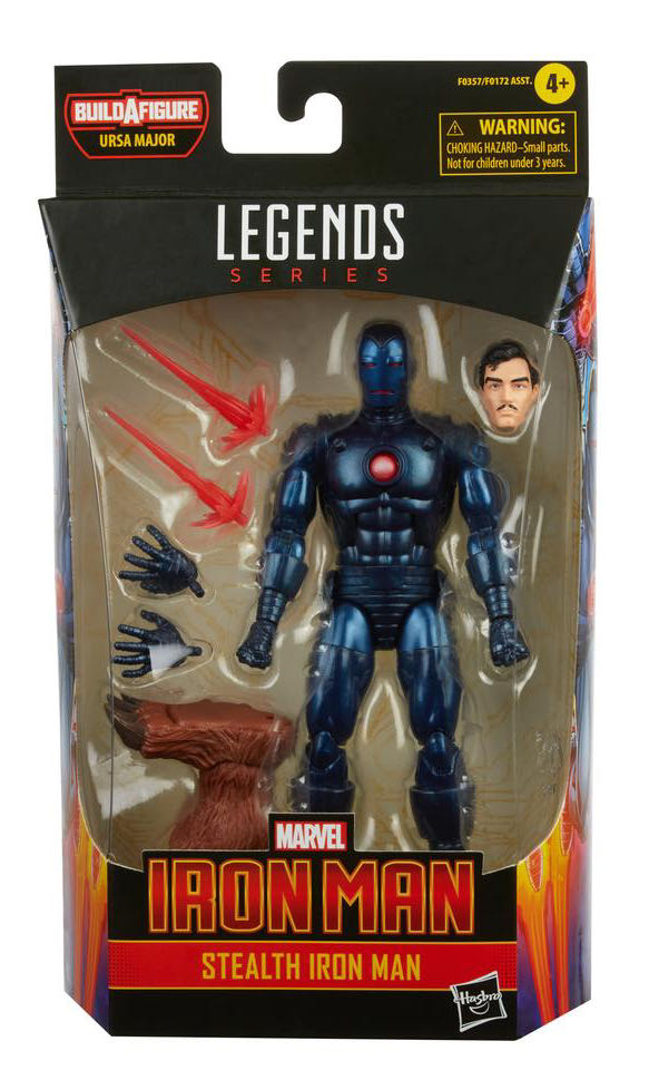 Iron Man (Mark 15 Stealth) - Hasbro (Marvel Legends) action figure collectible [Barcode 5010993791149] - Main Image 2