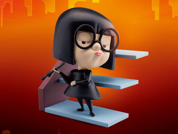 The Incredibles Mini Egg Attack MEA-005 Edna PX Previews Exclusive - Disney (Beast Kingdom) action figure collectible [Barcode 4718006553647] - Main Image 2