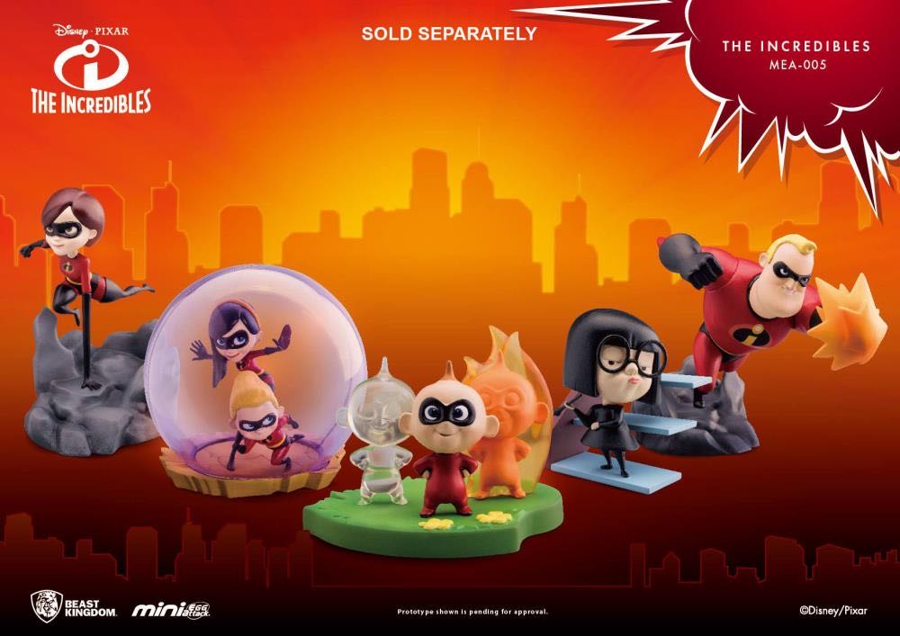 The Incredibles Mini Egg Attack MEA-005 Edna PX Previews Exclusive - Disney (Beast Kingdom) action figure collectible [Barcode 4718006553647] - Main Image 4