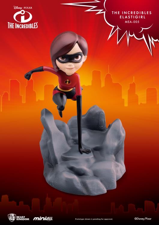 The Incredibles Mini Egg Attack MEA-005 Elastigirl PX Previews Exclusive - Disney (Beast Kingdom) action figure collectible [Barcode 4718006553616] - Main Image 2