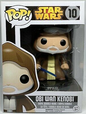 Pop! Star Wars: 10 Obi-wan Action Figure - Funko (Funko Pop Star Wars) action figure collectible [Barcode 849803060435] - Main Image 2