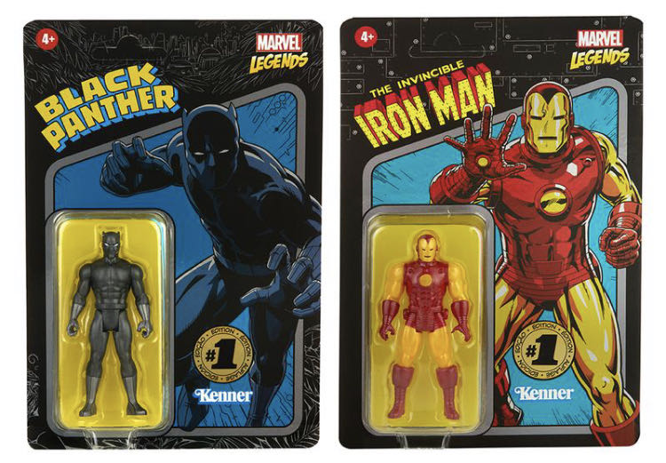 Marvel Comics Presents: Black Panther & The Invincible Iron Man - Hasbro (Marvel Legends Retro) action figure collectible [Barcode 5010993785773] - Main Image 2