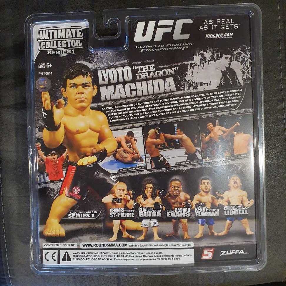 Round 5 - UFC Ultimate Collector Series 1 - Lyoto "The Dragon” Machida - 2009 Round 5 Corporation (UFC Ultimate Collector Series 1) action figure collectible [Barcode 714832000359] - Main Image 2