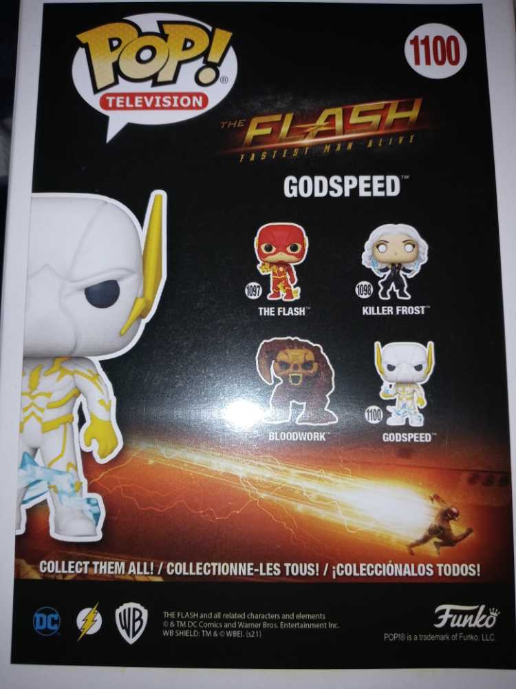 Funko POP! Godspeed - Funko (DC Comics) action figure collectible [Barcode 889698520218] - Main Image 2