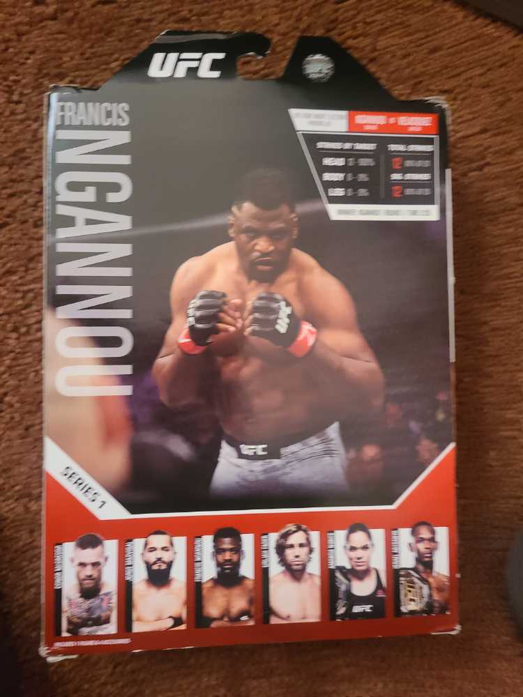Jazwares UFC Ultimate Series Francis Ngannou - Jazwares (UFC Ultimate Series) action figure collectible [Barcode 191726390497] - Main Image 3