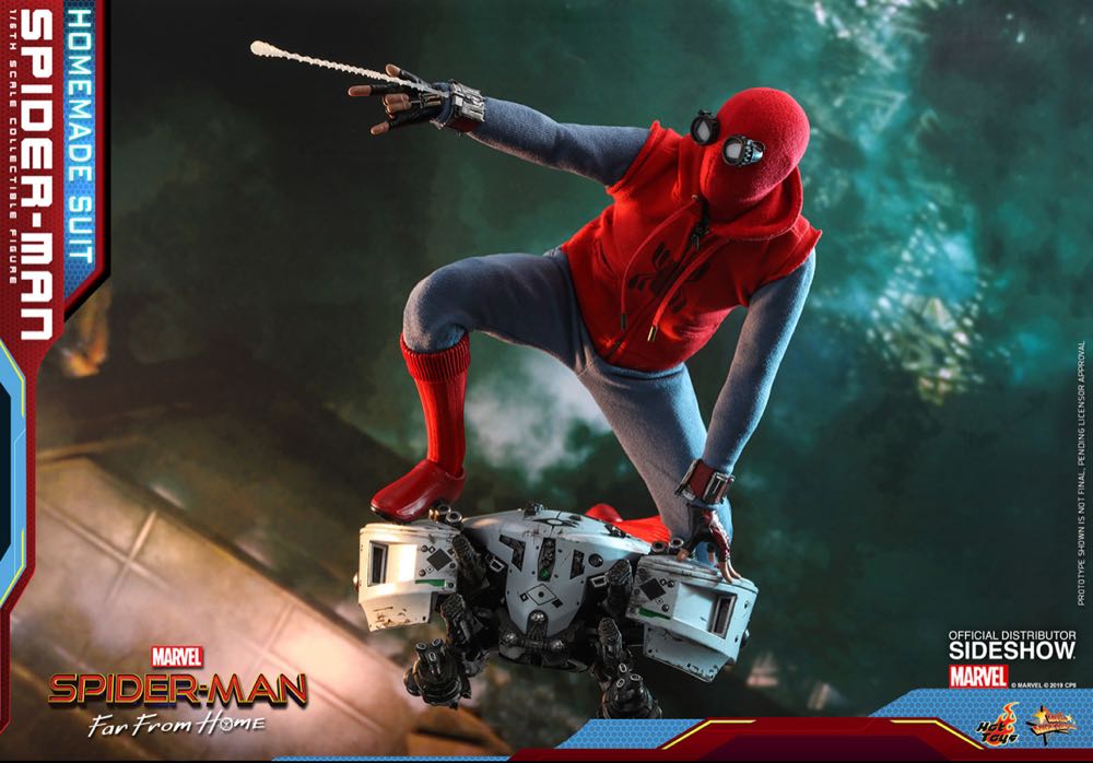 Spider-Man (Homemade Suit) - Hot Toys (Sixth Scale Figures) action figure collectible - Main Image 3