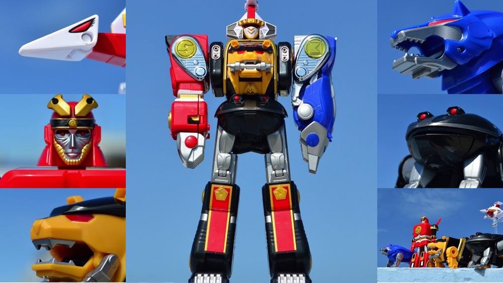 Mighty Morphin Power Rangers Dx Ninja Megazord - Bandai (Mighty Morphin Power Rangers) action figure collectible - Main Image 2