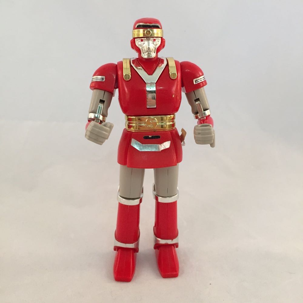 Mighty Morphin Alien Rangers Red Battle Borg - Bandai (Mighty Morphin Alien Rangers) action figure collectible - Main Image 2