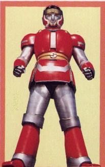 Mighty Morphin Alien Rangers Red Battle Borg - Bandai (Mighty Morphin Alien Rangers) action figure collectible - Main Image 3