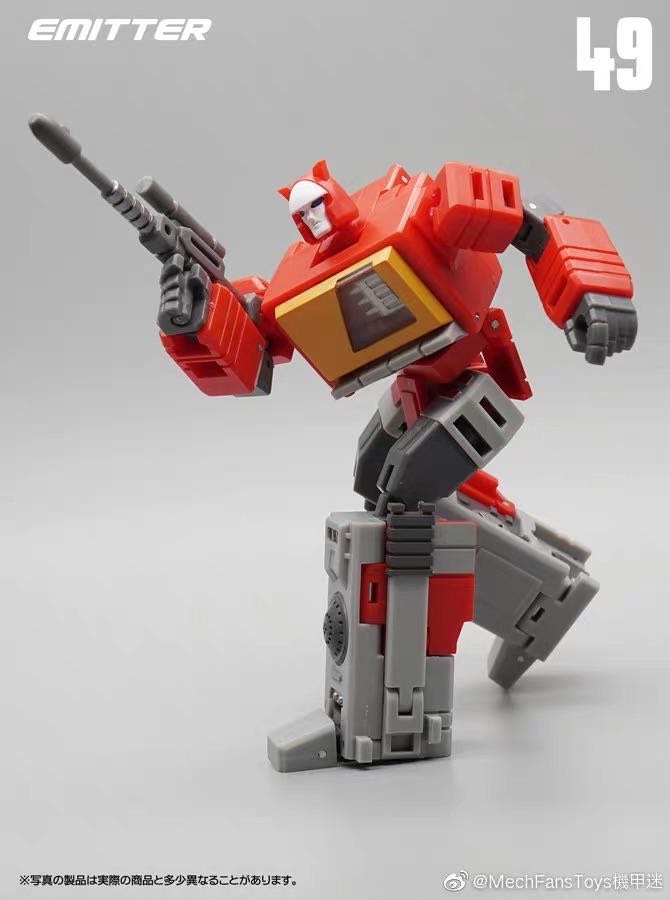 Emitter (Blaster & Ramhorn) - Mech Fans Toys (The Transformers) action figure collectible - Main Image 2