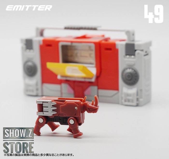 Emitter (Blaster & Ramhorn) - Mech Fans Toys (The Transformers) action figure collectible - Main Image 4