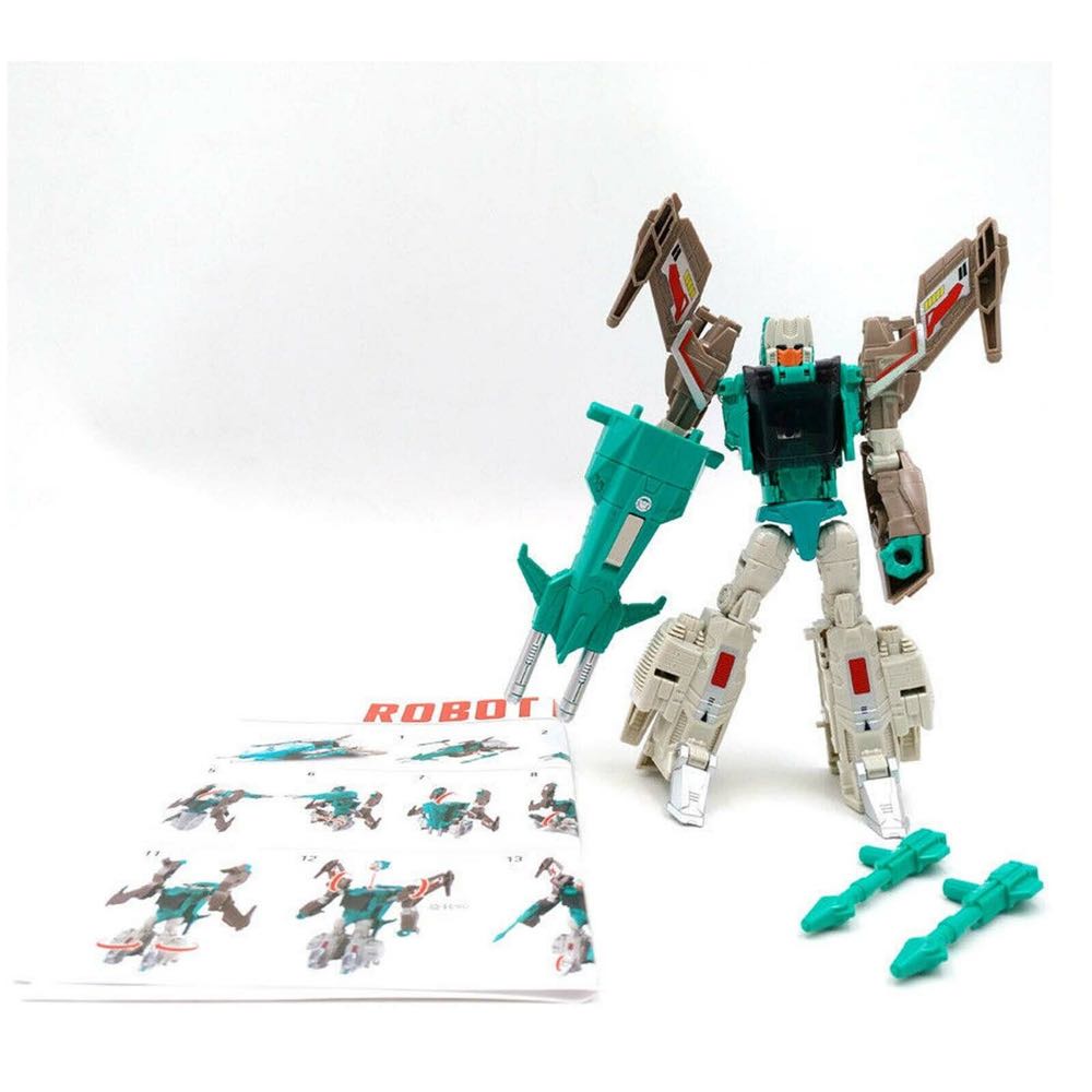 Wei Jiang Robot Force Zhuge Fighter(Brainstorm) - Weijiang (G1) action figure collectible - Main Image 4