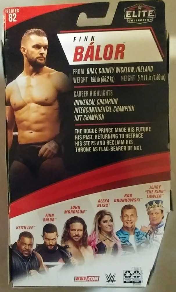 Finn Balor  - Mattel Wwe (WWE Elite 82) action figure collectible [Barcode 887961922219] - Main Image 2