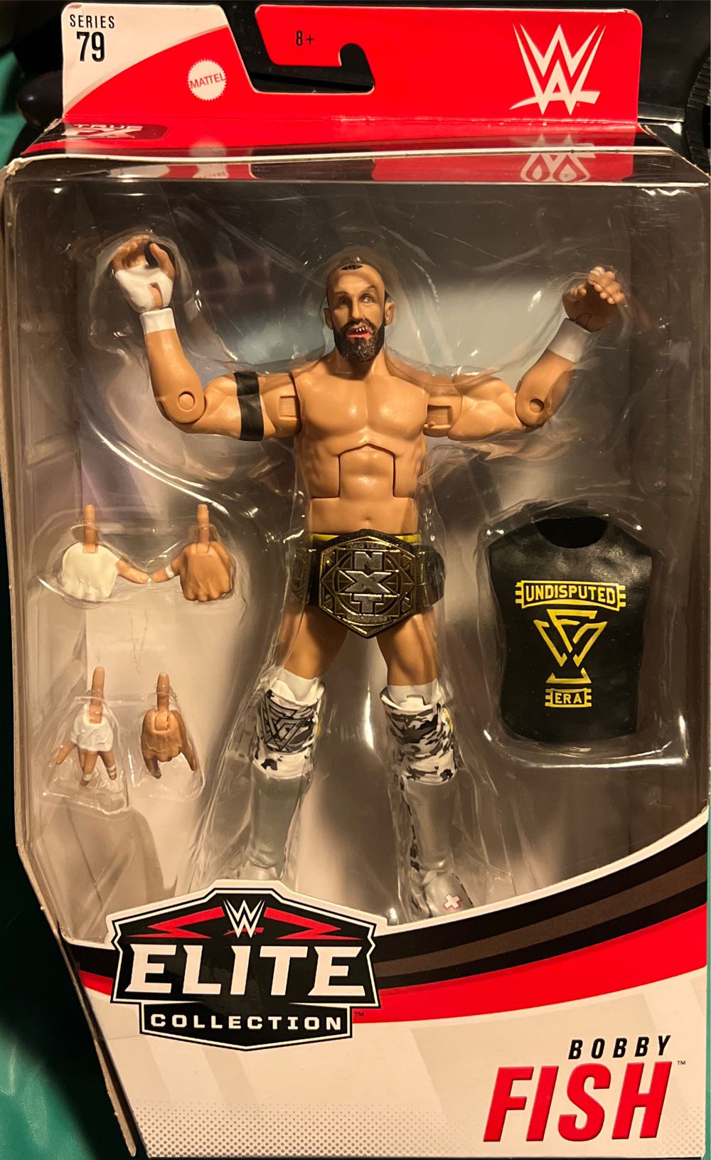 Bobby Fish - Mattel (WWE) action figure collectible [Barcode 887961833904] - Main Image 2