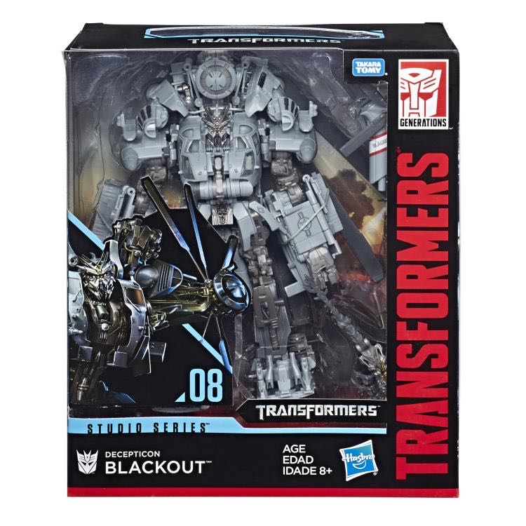 Transformers Studio Edition: Blackout  action figure collectible - Main Image 1