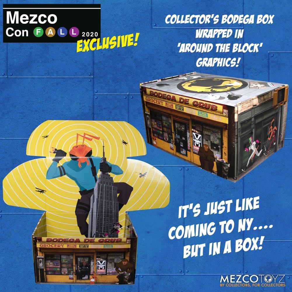 Mezco Con 2020: Fall Edition - Bodega Box - Mezco Toyz (Rumble Society) action figure collectible [Barcode 696198773705] - Main Image 3