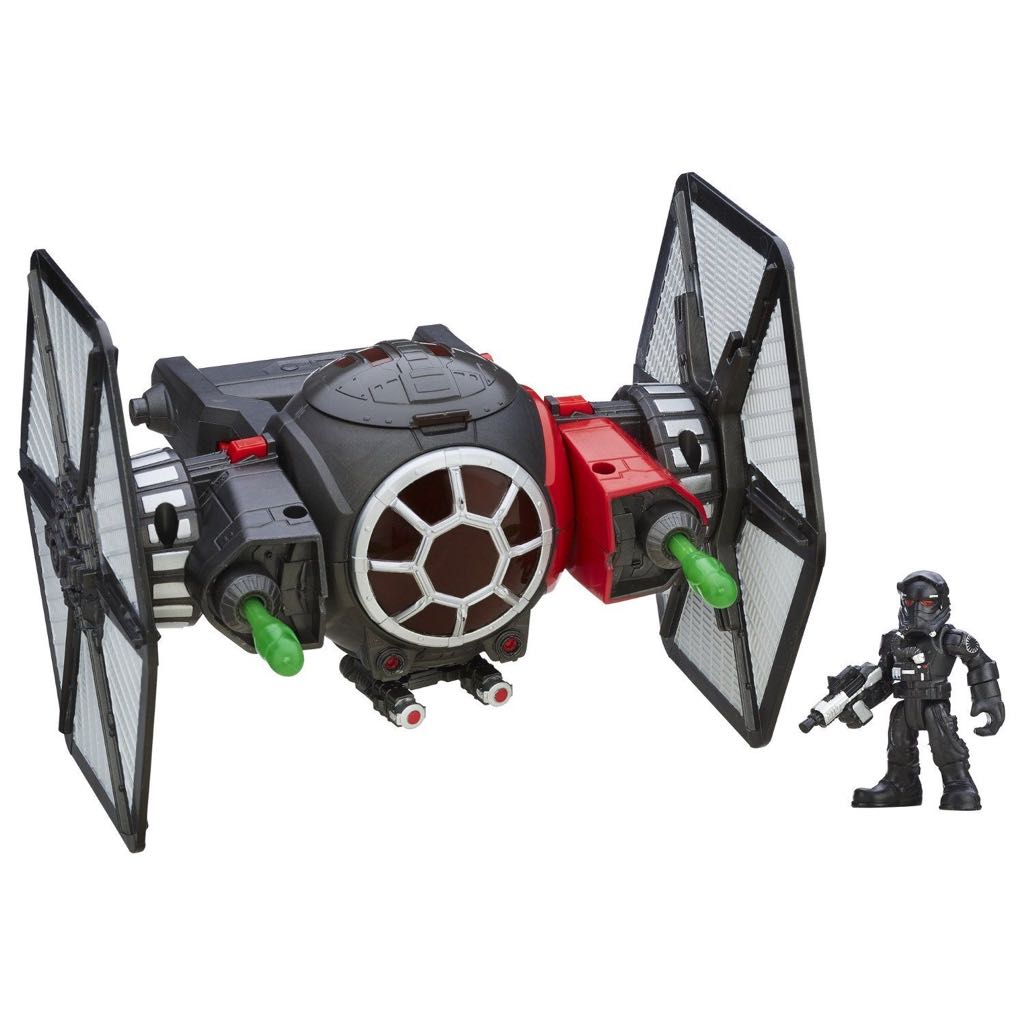 First Order Special Forces TIE Fighter - Hasbro (Galactic Heroes) action figure collectible [Barcode 630509354832] - Main Image 2