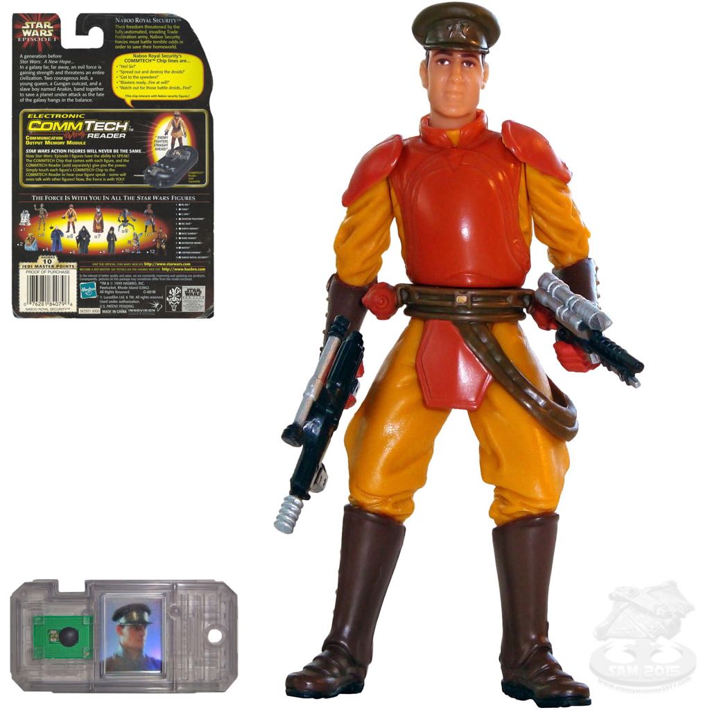 Episode 1 Naboo Royal Securty - Hasbro (Star Wars Episode I - The Phantom Menace) action figure collectible - Main Image 2