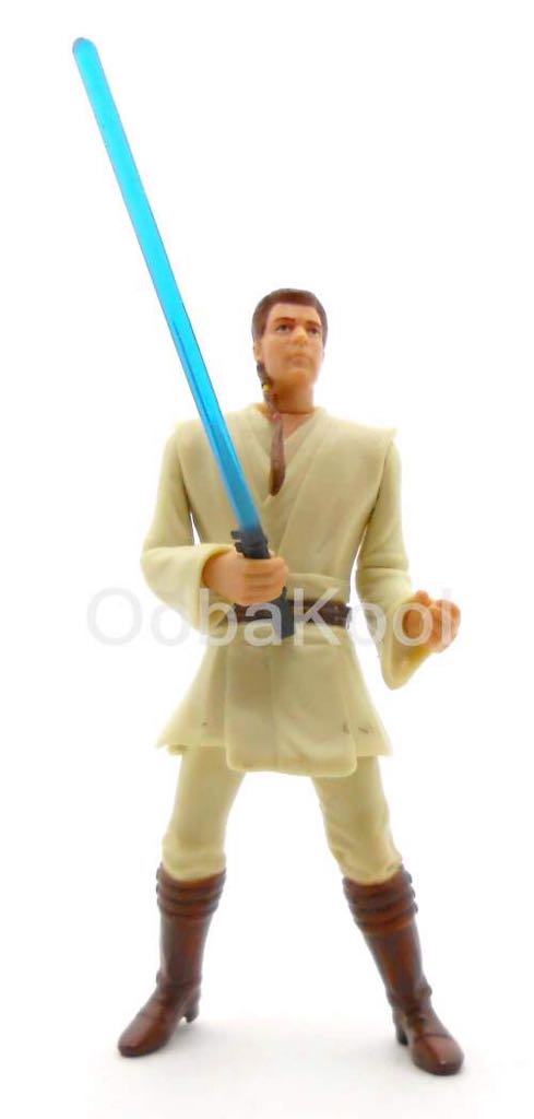 Star Wars Episode 1 Obi Wan Kenobi Jedi Knight Commtech - Hasbro (Star Wars Episode I - The Phantom Menace) action figure collectible - Main Image 2