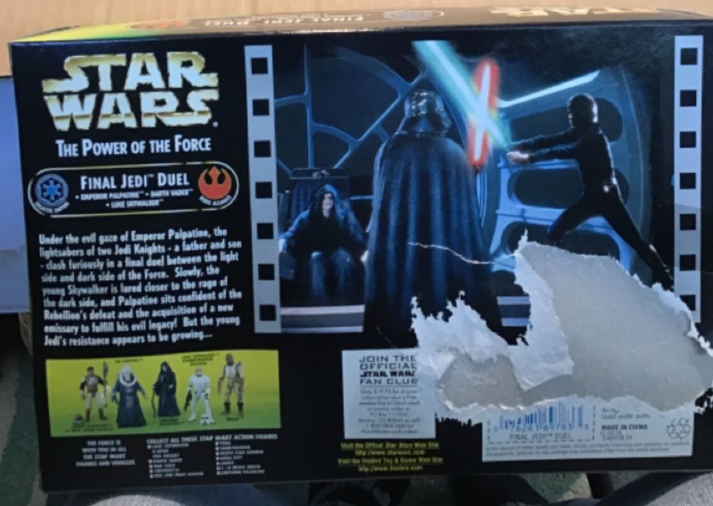 Final Jedi Duel - Hasbo / Kenner (Star Wars Power Of The Force) action figure collectible - Main Image 2