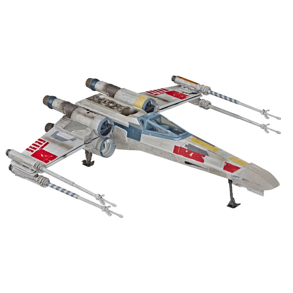 Luke Skywalker’s X-Wing Fighter - Hasbro (Star Wars) action figure collectible [Barcode 630509859665] - Main Image 2