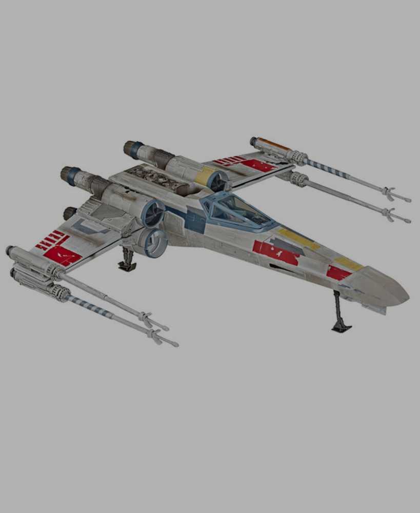 Luke Skywalker’s X-Wing Fighter - Hasbro (Star Wars) action figure collectible [Barcode 630509859665] - Main Image 4