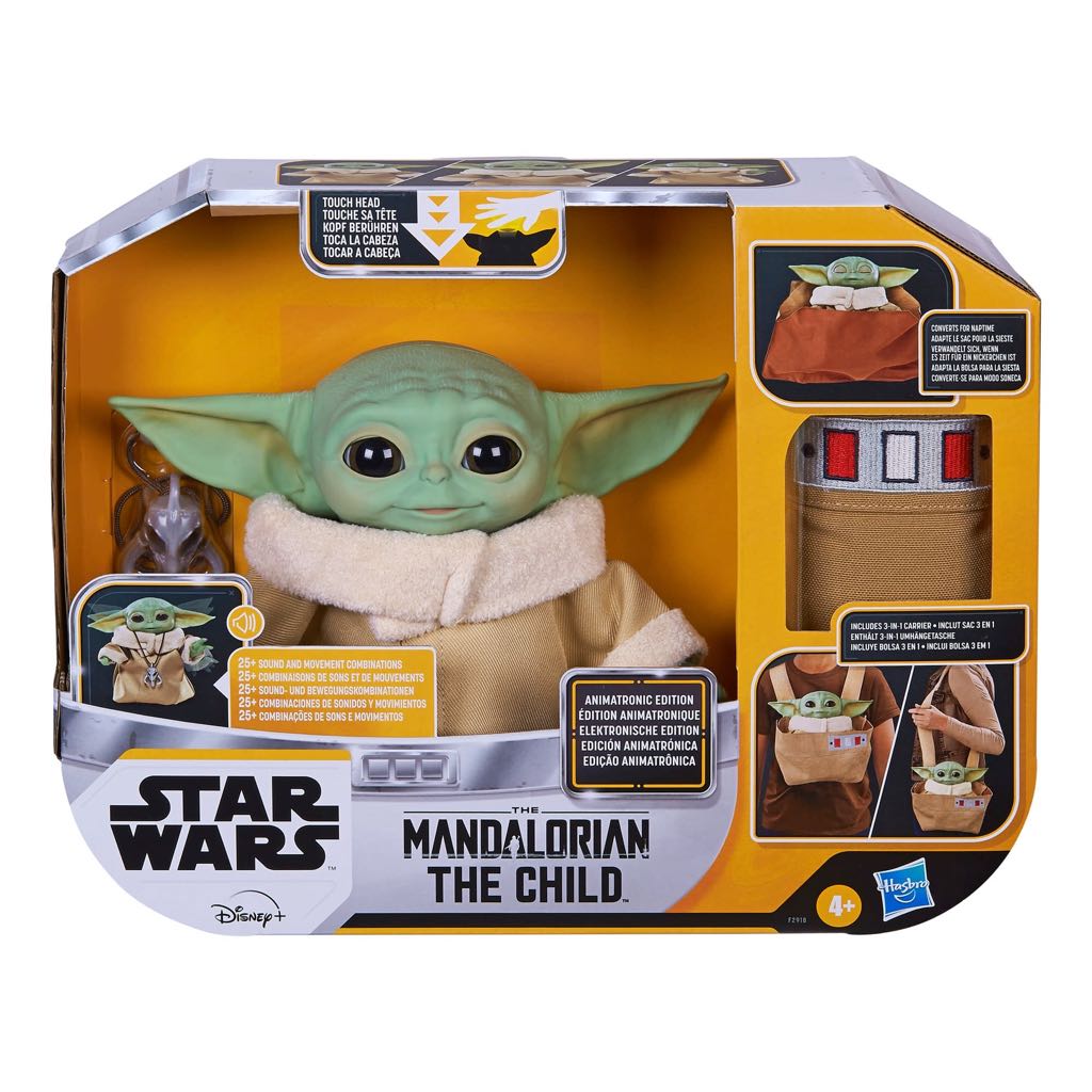 The Child Animatronic Edition With 3-in-1 Carrier - Hasbro (Star Wars - The Mandalorian) action figure collectible [Barcode 5010993845262] - Main Image 1