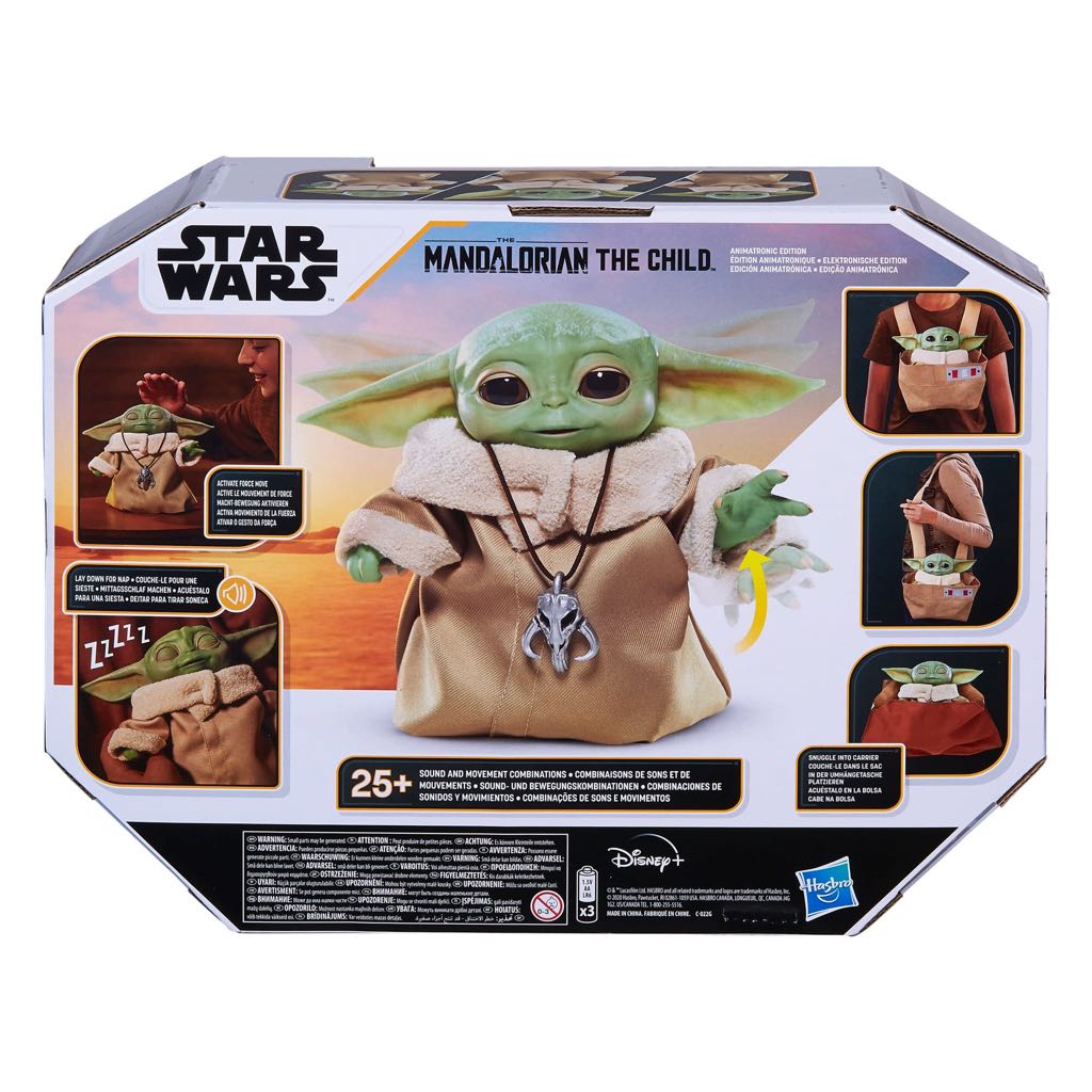 The Child Animatronic Edition With 3-in-1 Carrier - Hasbro (Star Wars - The Mandalorian) action figure collectible [Barcode 5010993845262] - Main Image 2