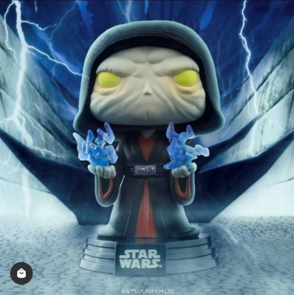 Star Wars- Emperor Palpatine Funko 433 - Funko (Star Wars Episode IX The Rise of Skywalker) action figure collectible [Barcode 889698514835] - Main Image 3