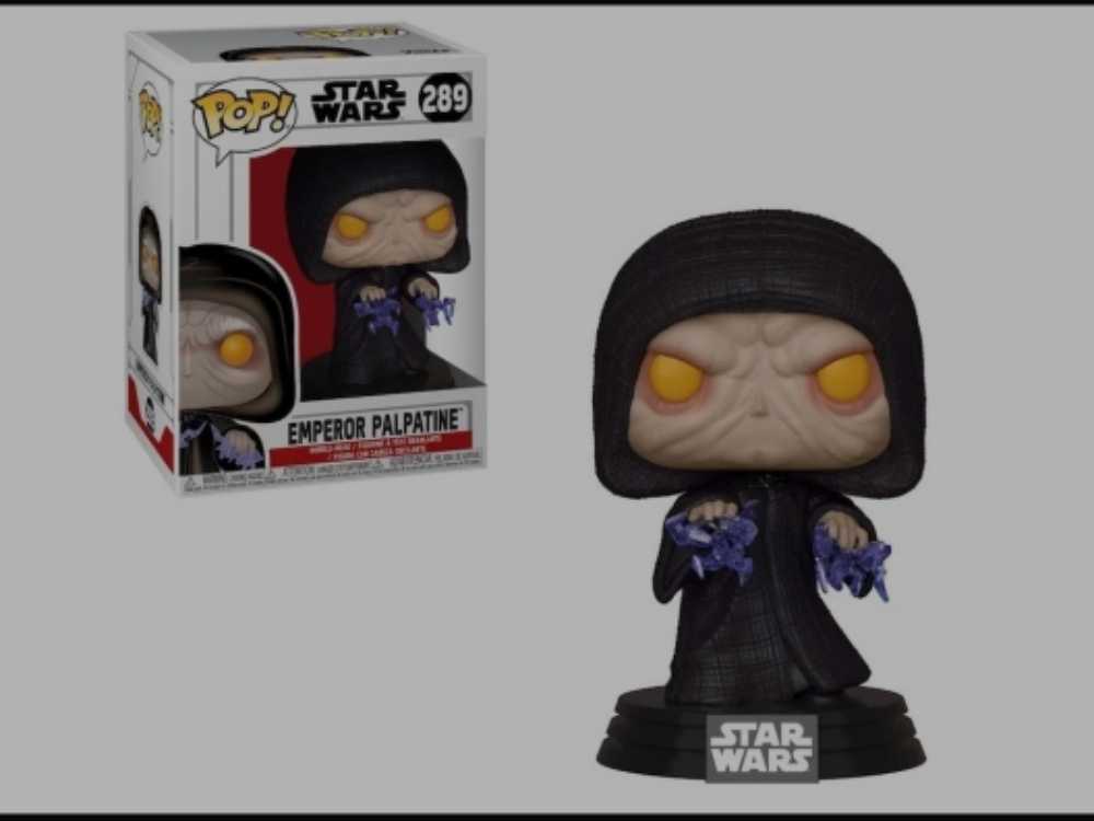 Star Wars- Emperor Palpatine Funko 433 - Funko (Star Wars Episode IX The Rise of Skywalker) action figure collectible [Barcode 889698514835] - Main Image 4