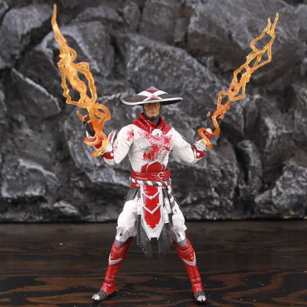 Mortal Kombat Raiden•White Hot Fury - Mcfarlene Toys (Mortal Kombat) action figure collectible [Barcode 787926110227] - Main Image 4