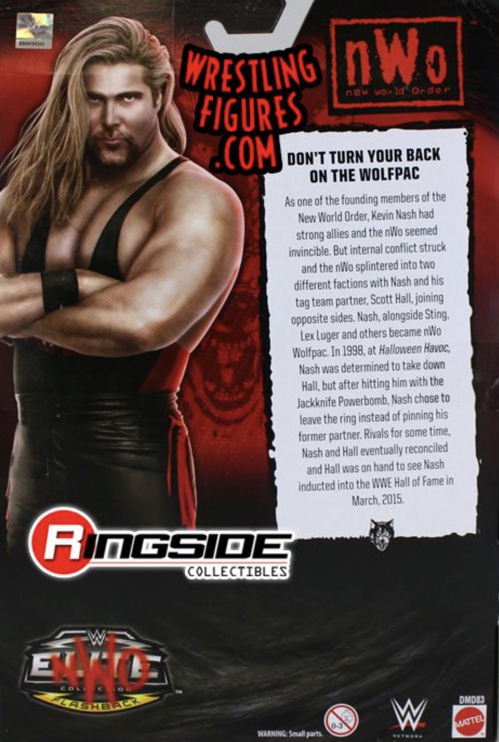 Kevin Nash WWE Elite Ringside Exclusive - Mattel (Pro Wrestling) action figure collectible [Barcode 887961276046] - Main Image 2