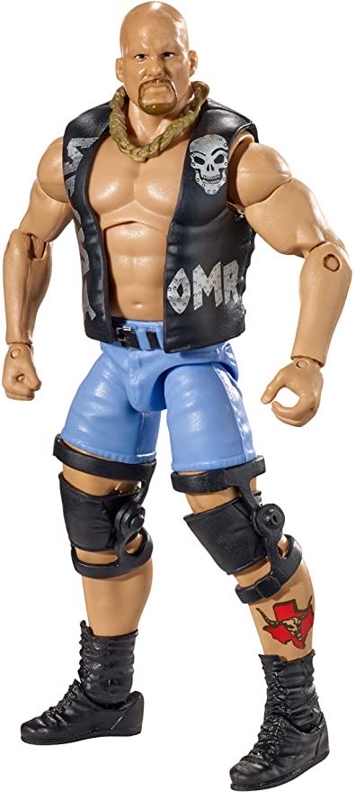 WWE Elite Collection Hall of Fame “Stone Cold” Steve Austin - Mattel (Pro Wrestling) action figure collectible [Barcode 887961099775] - Main Image 3