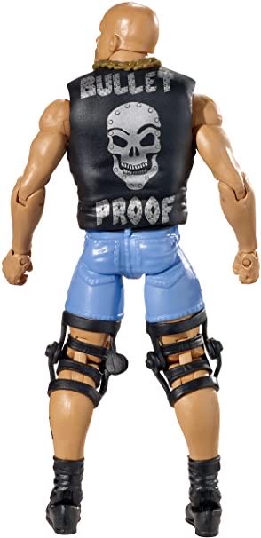 WWE Elite Collection Hall of Fame “Stone Cold” Steve Austin - Mattel (Pro Wrestling) action figure collectible [Barcode 887961099775] - Main Image 4
