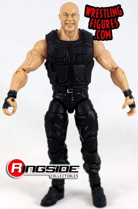 Kurt Angle Shield Elite - Mattel (Pro Wrestling) action figure collectible [Barcode 887961603521] - Main Image 3