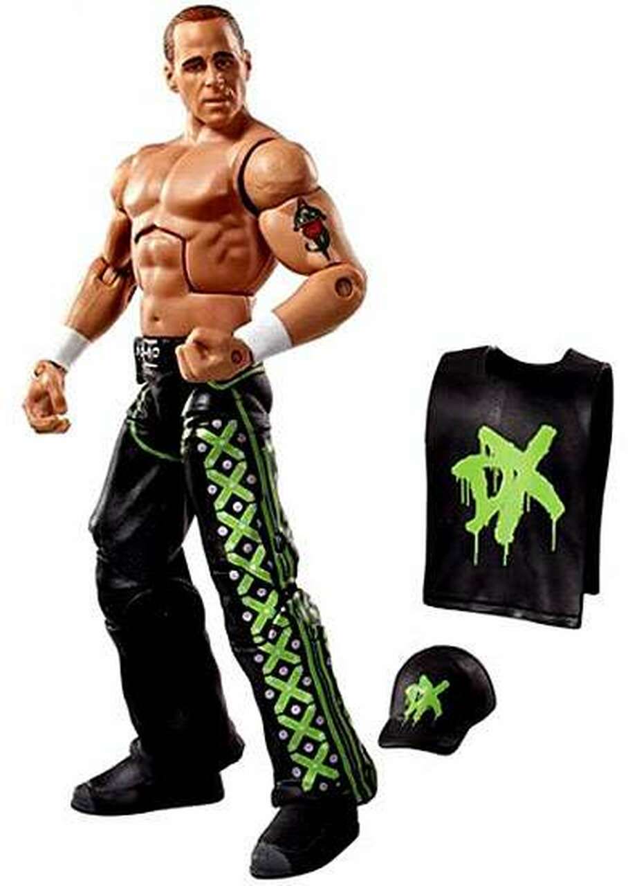 WWE Elite Collection Flashback Series Shawn Michaels - Mattel (Pro Wrestling) action figure collectible [Barcode 887961354027] - Main Image 3