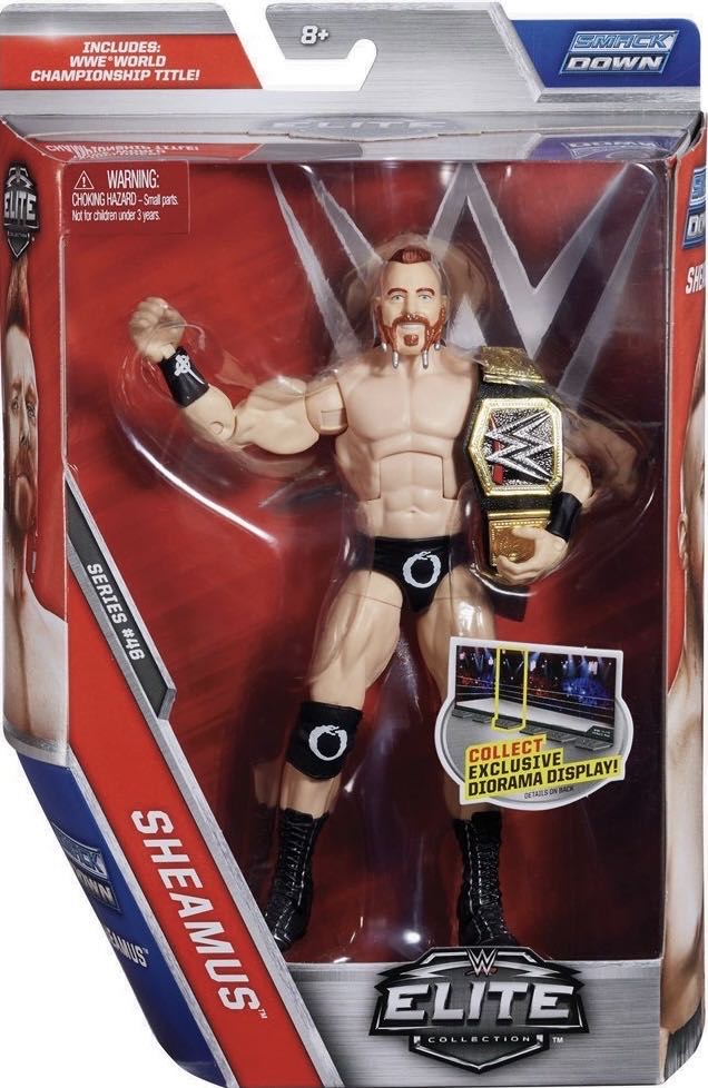 WWE Elite Collection Series 46 Sheamus - Mattel (Pro Wrestling) action figure collectible [Barcode 887961397468] - Main Image 1
