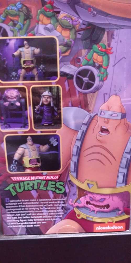 The Wrath Of Krang! - Neca (Teenage Mutant Ninja Turtles) action figure collectible - Main Image 2