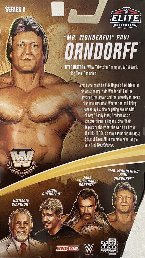 Paul Orndorff - Mattel (Pro Wrestling) action figure collectible [Barcode 887961906592] - Main Image 2