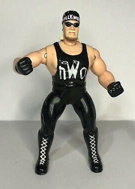 WCW / nWo Clothesline Hollywood Hogan - Original San Francisco Toymakers Inc (Pro Wrestling) action figure collectible [Barcode 747005098013] - Main Image 3