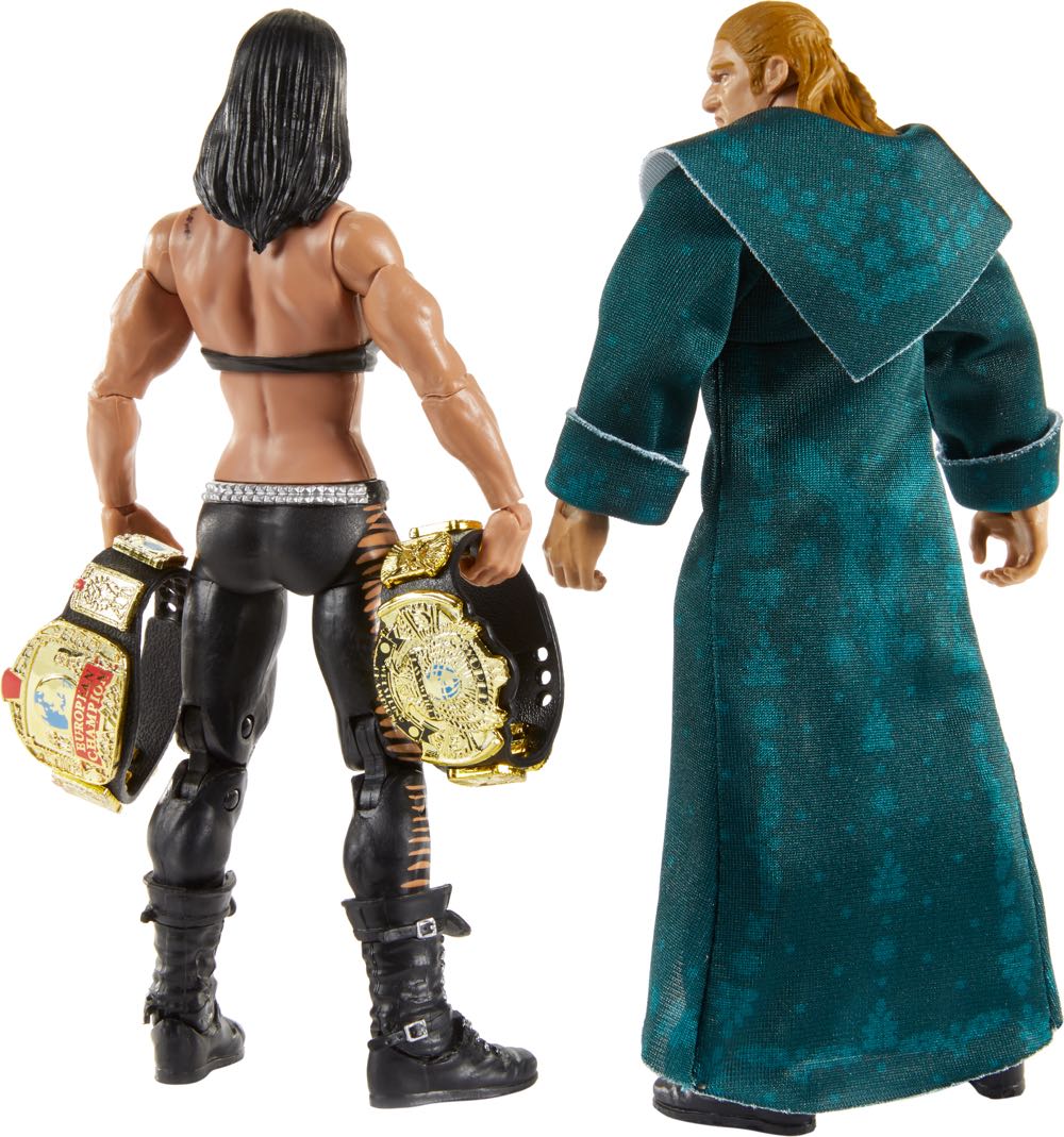 Chyna and Triple H - Mattel (Mattel Elite Collection 2-Packs) action figure collectible [Barcode 887961839418] - Main Image 4