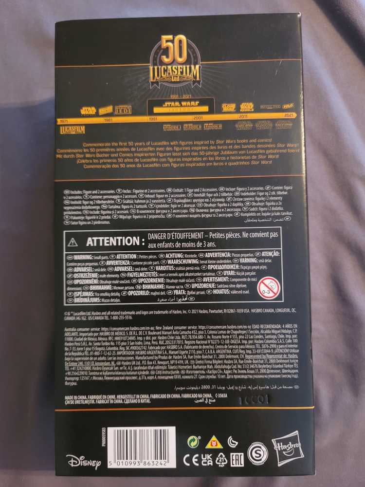 Carnor Jax - Disney / Hasbro (Black Series 6” Book Edition 2020- Now) action figure collectible [Barcode 5010993863242] - Main Image 4